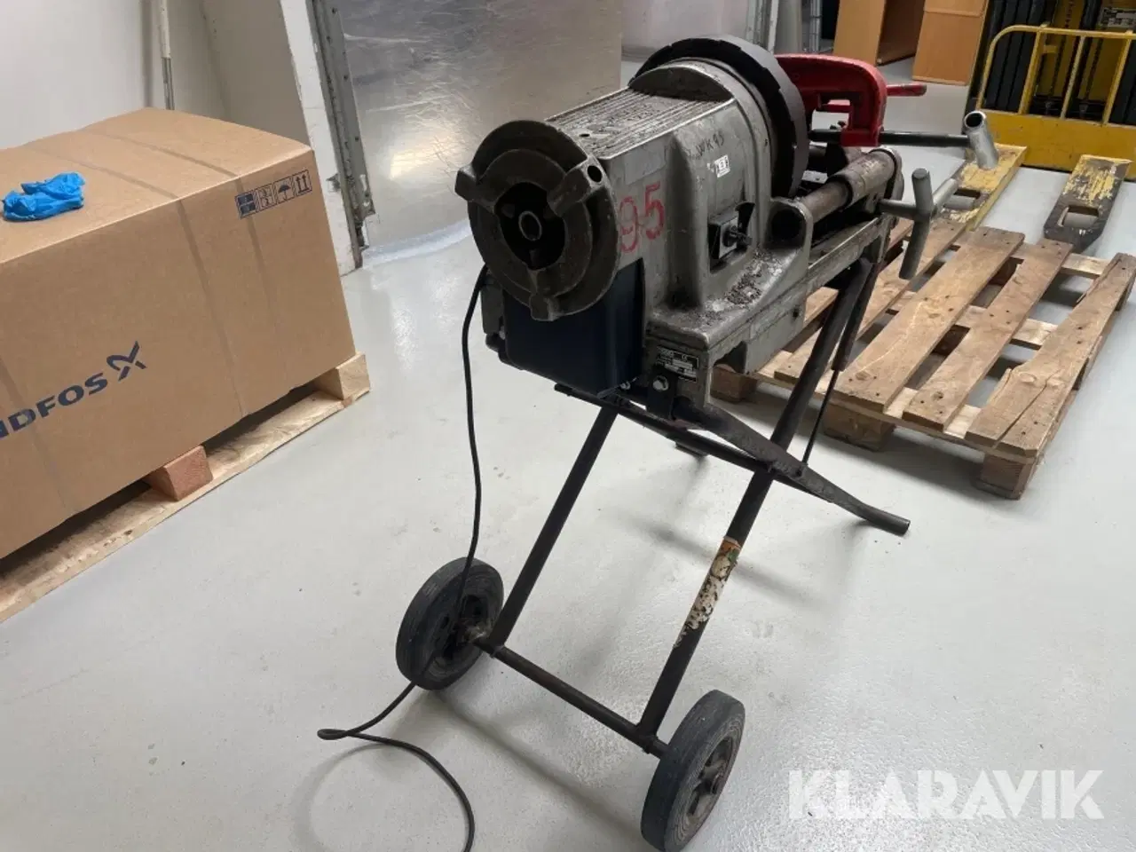 Billede 4 - Gevindskæremaskine Ridgid 1233