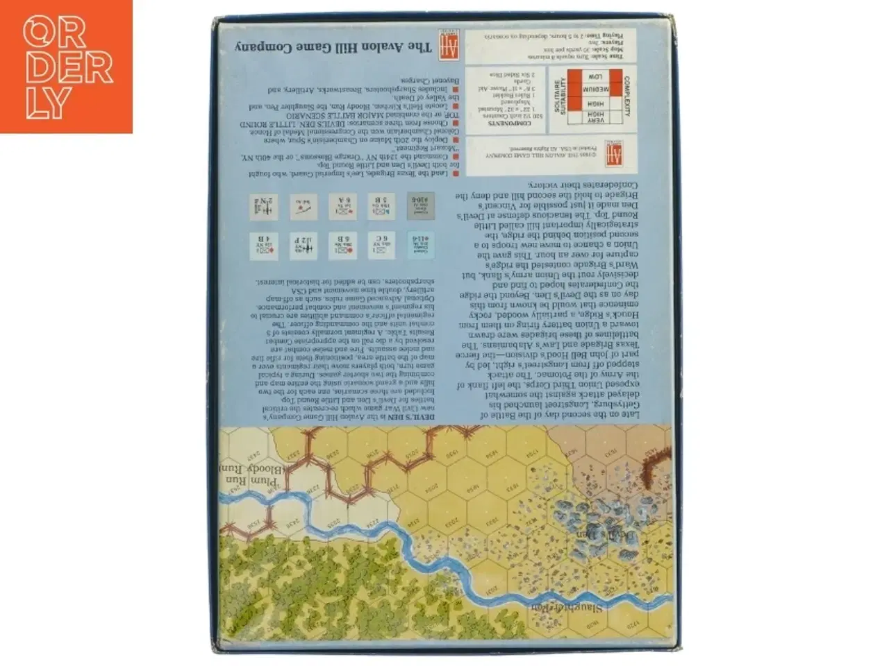 Billede 2 - Devil&#39;s Den brætspil fra The Avalon Hill Game Company (str. 29x21 cm)