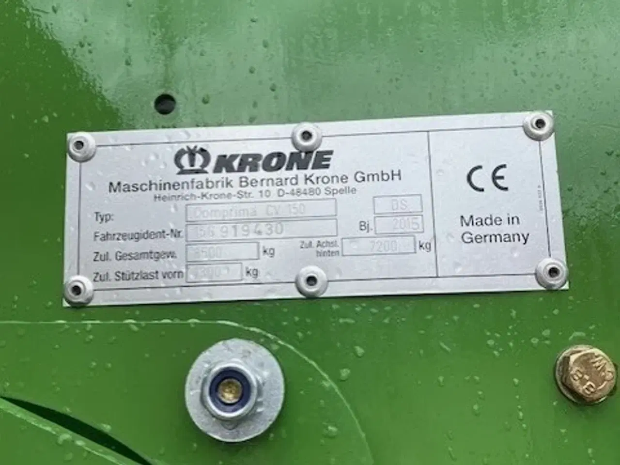 Billede 8 - KRONE CV 150 XC Extreme