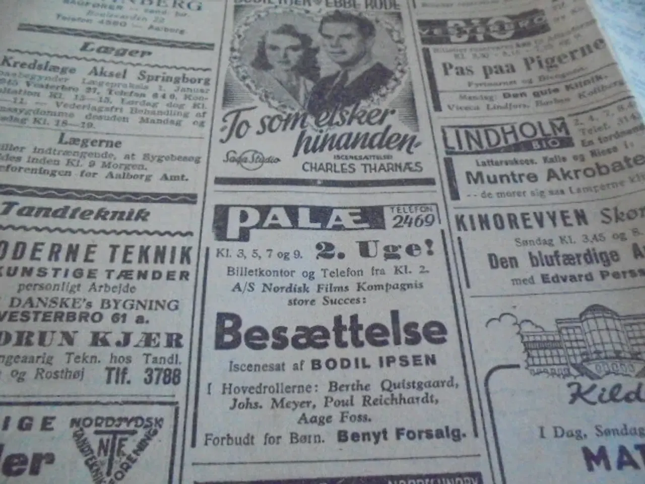 Billede 5 - Aalborg Amtstidende 7. januar 1945 (søndagsavis)  