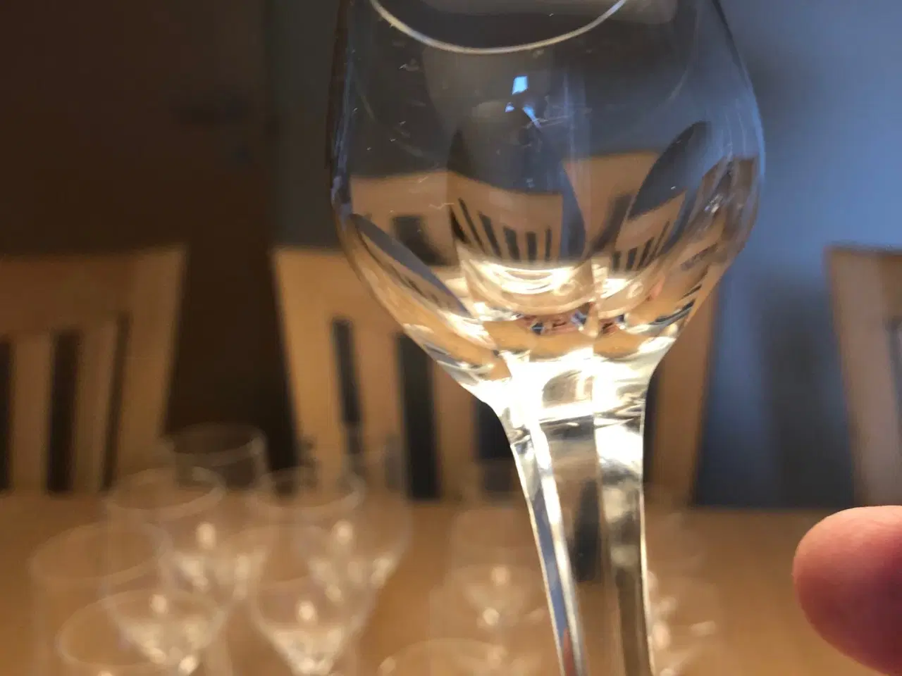 Billede 2 - 28 Vin- Øl Glas krystal Zwiezel  AZALEA