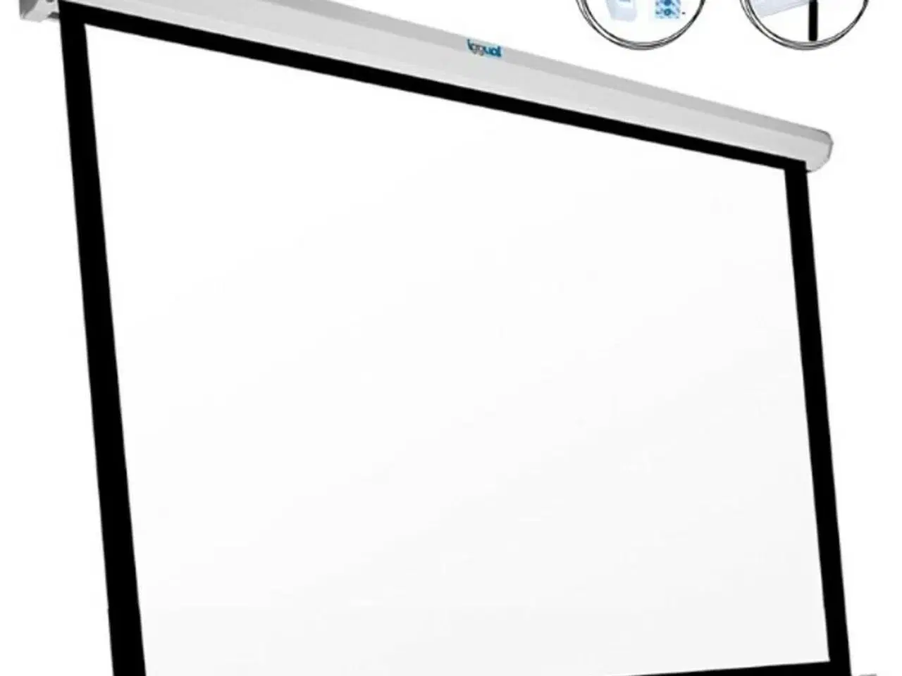 Billede 2 - Iggual panoramisk elektrisk lærred 106" - 234 × 131 cm, 16:9