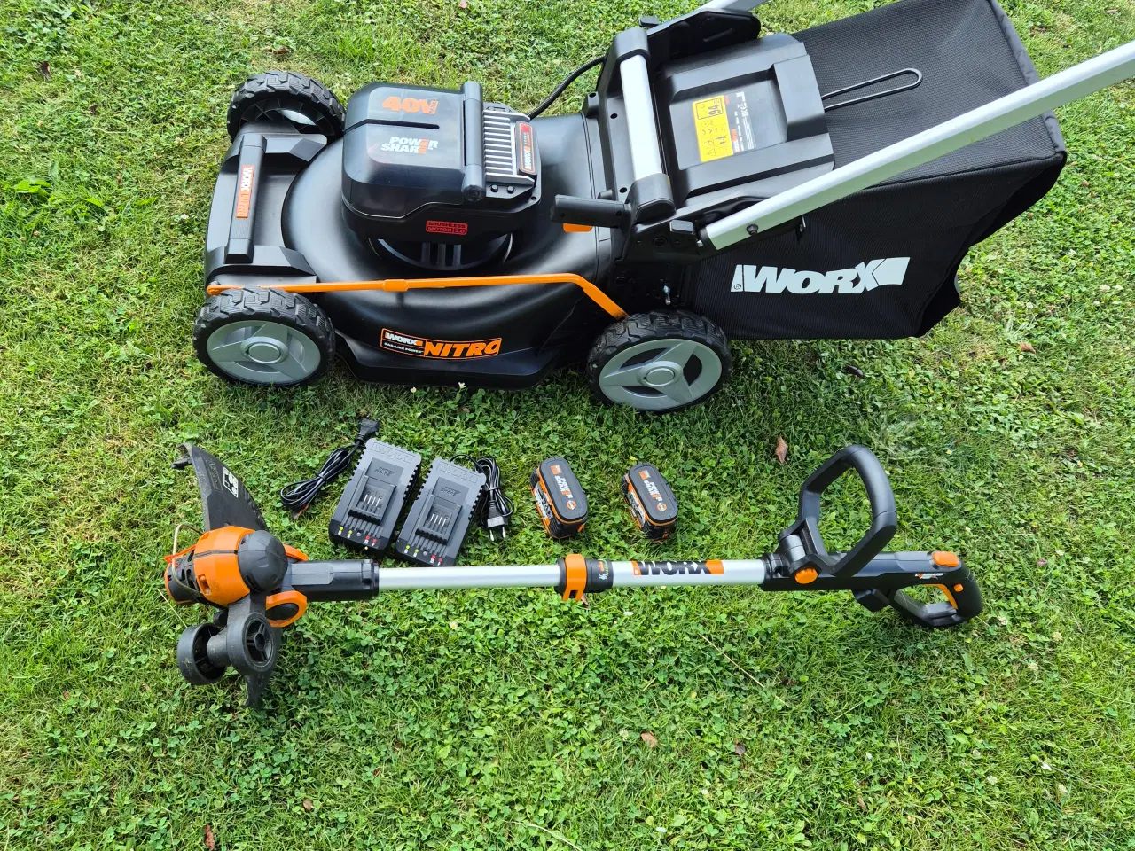 Billede 4 - Worx plæneklipper 