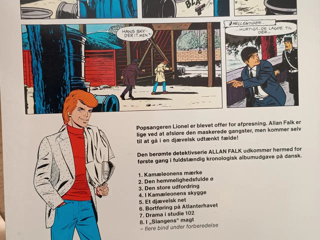 Billede 2 - Drama I Studie 102, Allan Falks oplevelser. Tegnes