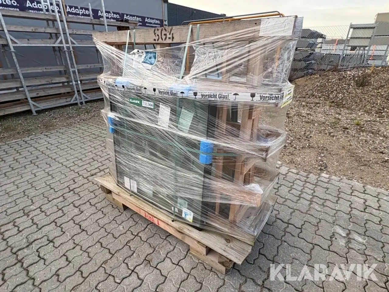 Billede 1 - Vinduer Vetrotech Contraflam 60-3 Climaplus 1025x1025x47mm - 4 styk