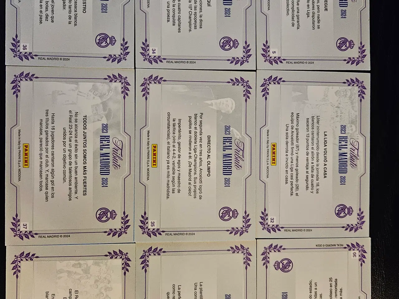 Billede 2 - Panini Real Madrid Tribute 