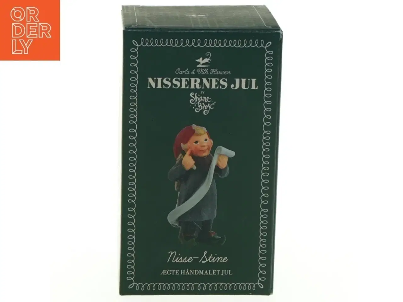 Billede 5 - Julefigur af Nisse-Stine fra Carla Og Vilhelm. Hansen (str. 13 x 5 cm)