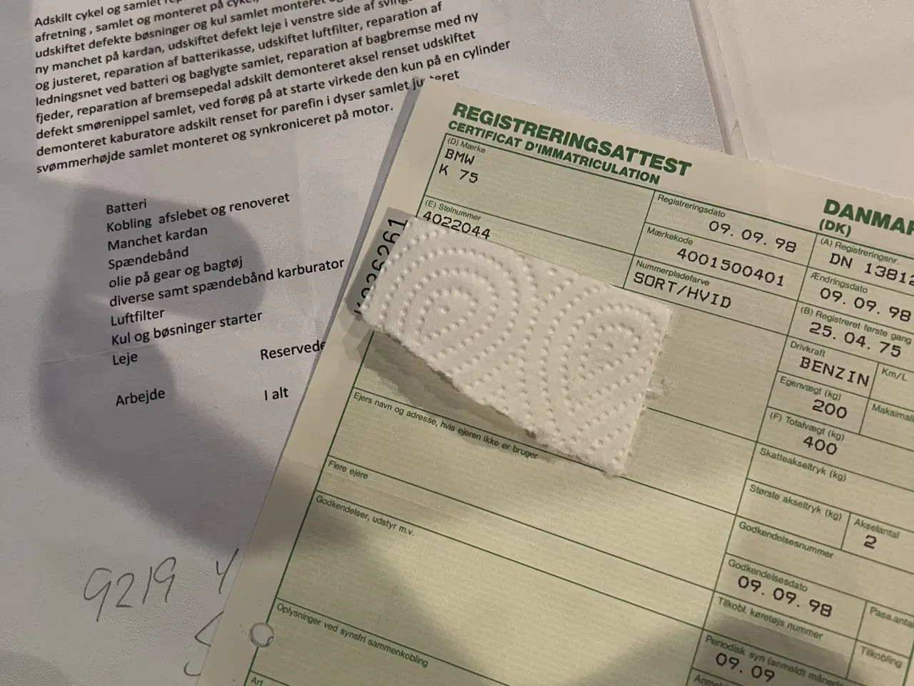Billede 5 - Rigtig fin klassisk BMW motorcykel