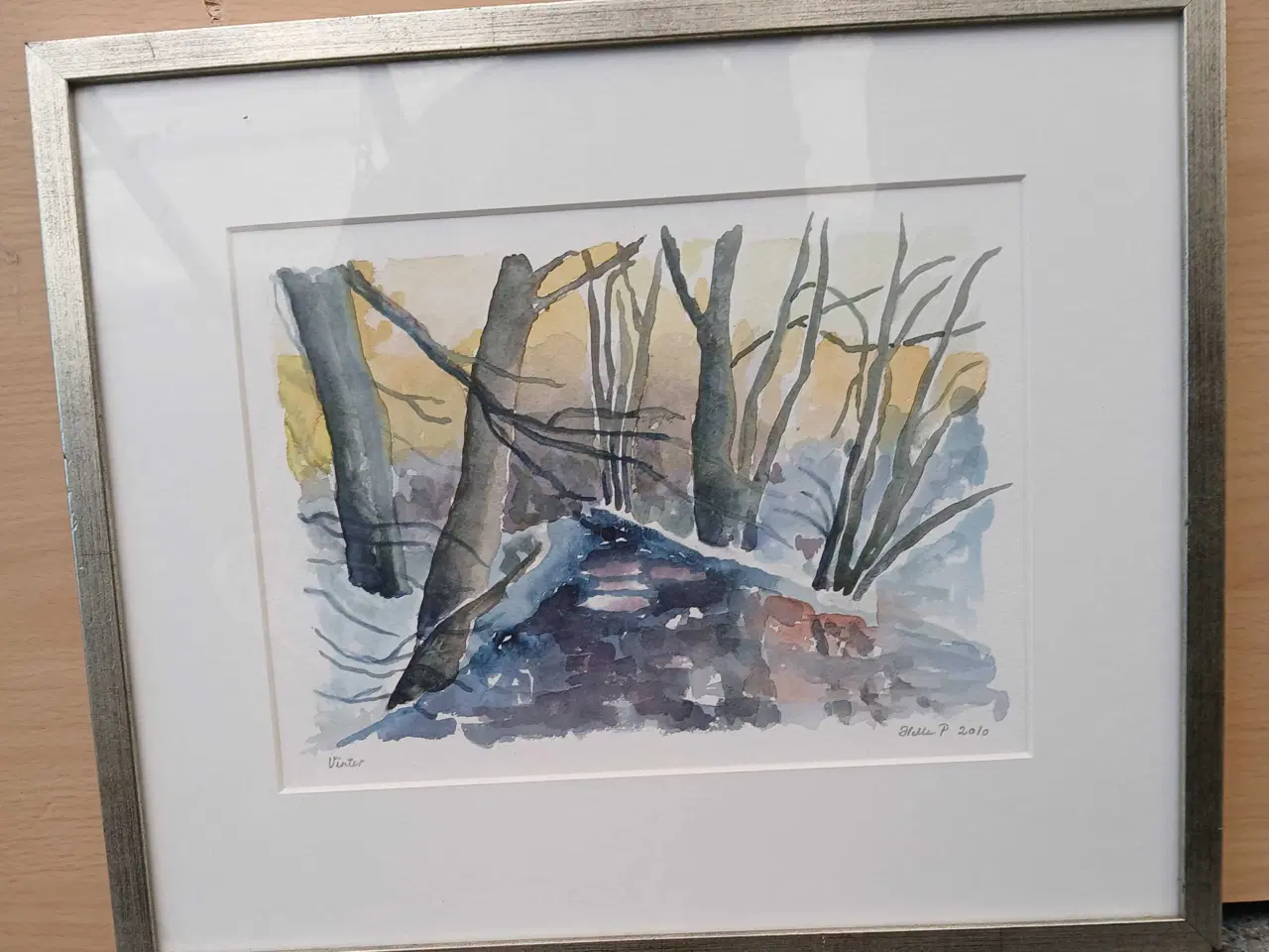 Billede 1 - Billede. Signeret Helle P. 2010