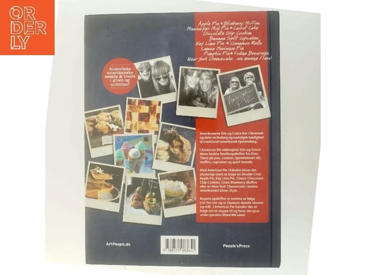 Billede 3 - American pie : pies, cookies, cupcakes og andre søde sager fra over there af Erin Eberhardt Chapman (Bog)