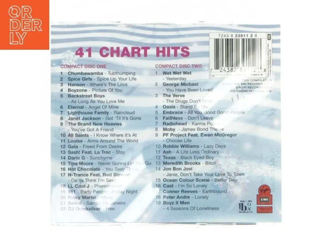 Billede 3 - Now That's What I Call Music! 38 CD fra Virgin, EMI, PolyGram