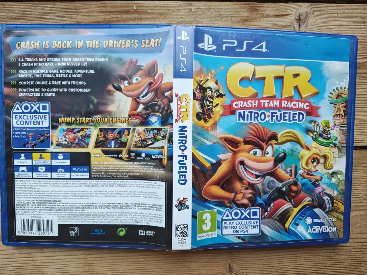 Billede 1 - CTR Crash Team Racing Nitro Fueled Playstation 4
