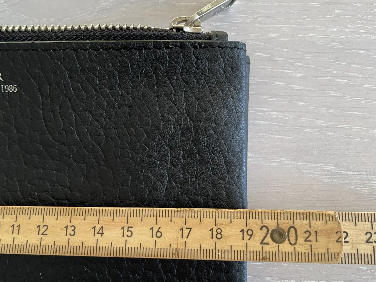 Billede 6 - Ny sort læder clutch