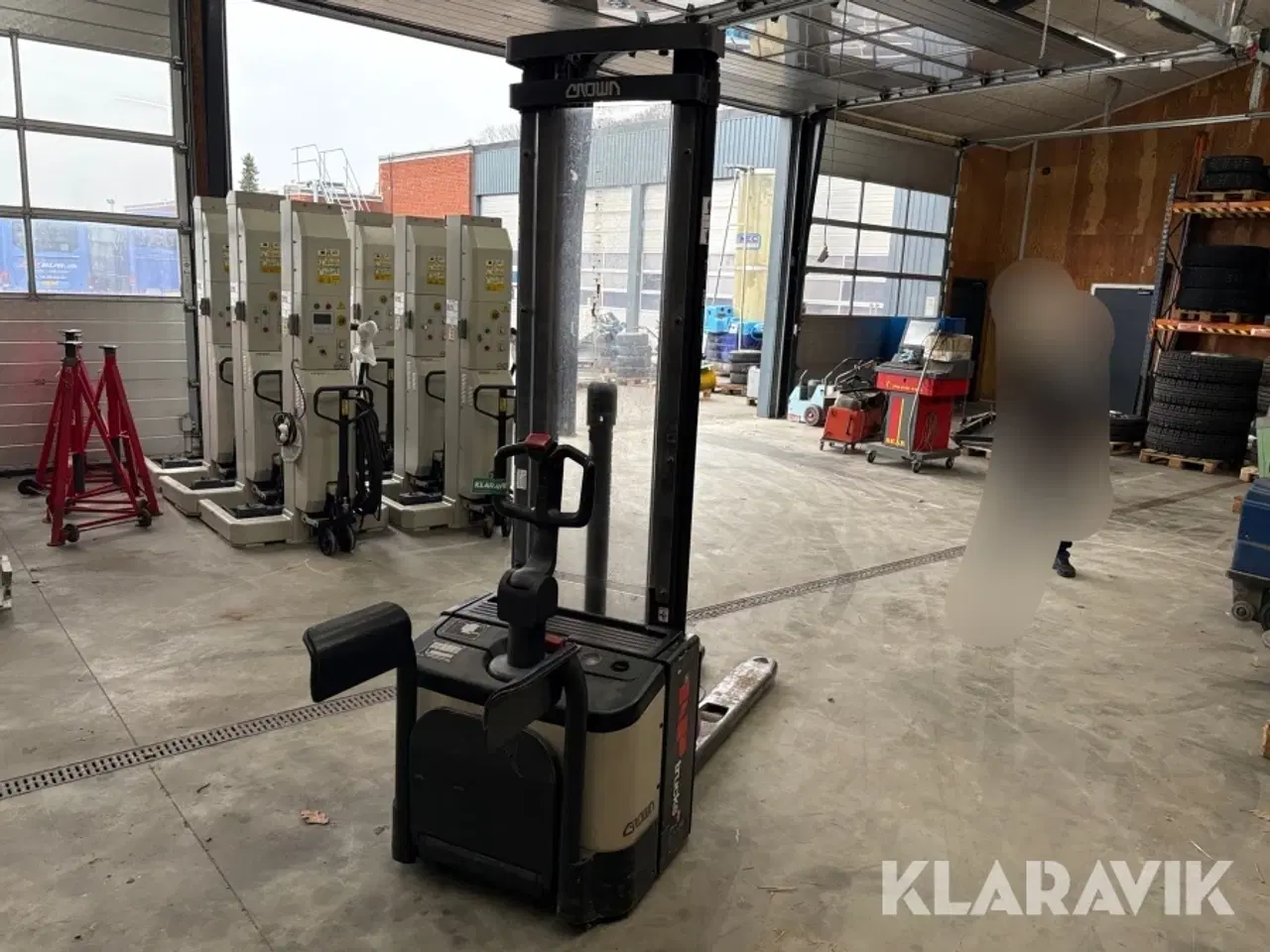Billede 5 - Elektrisk stabler Crown WE20008-1,25-TF