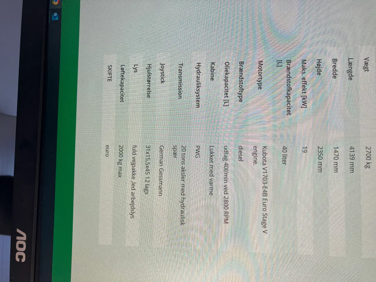 Billede 14 - Bernards W1650CT bemærk kun 46 timer fra ny 