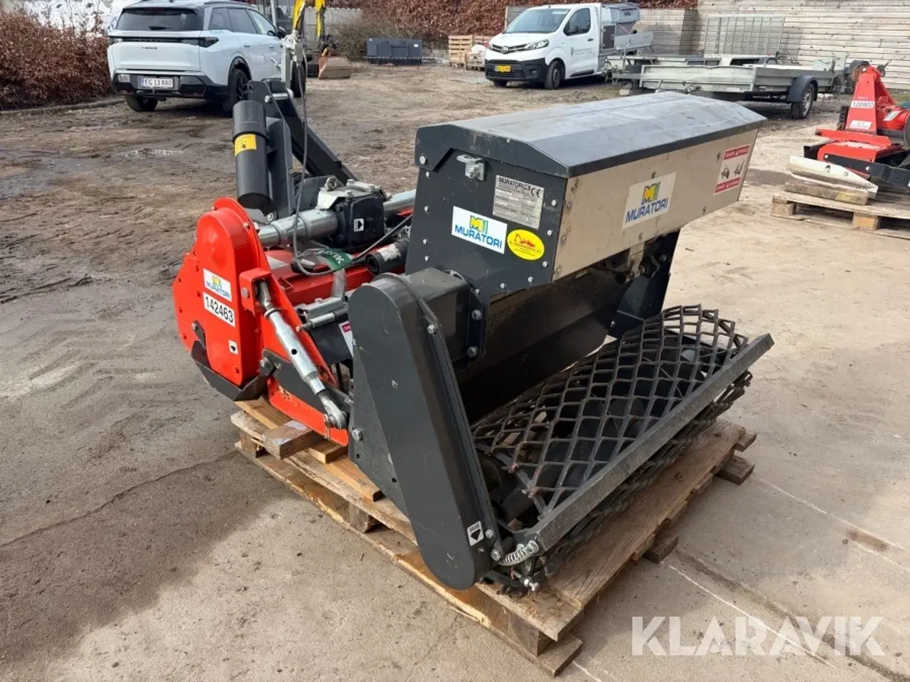 Billede 3 - Stennedlægningsfræser Muratori MZ4SXL 85