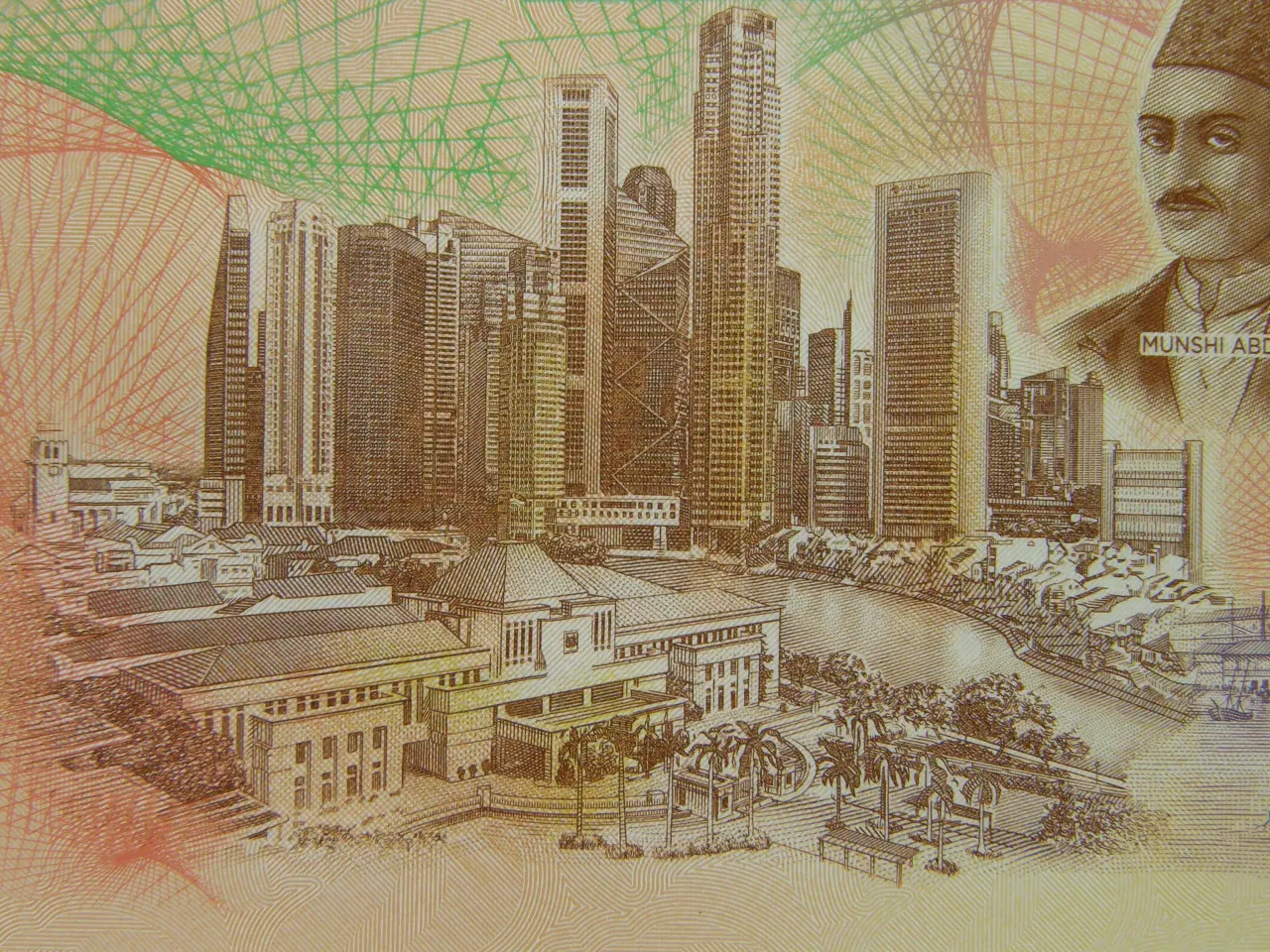 Billede 2 - Singapore  20 Dollars  2019  Unc.