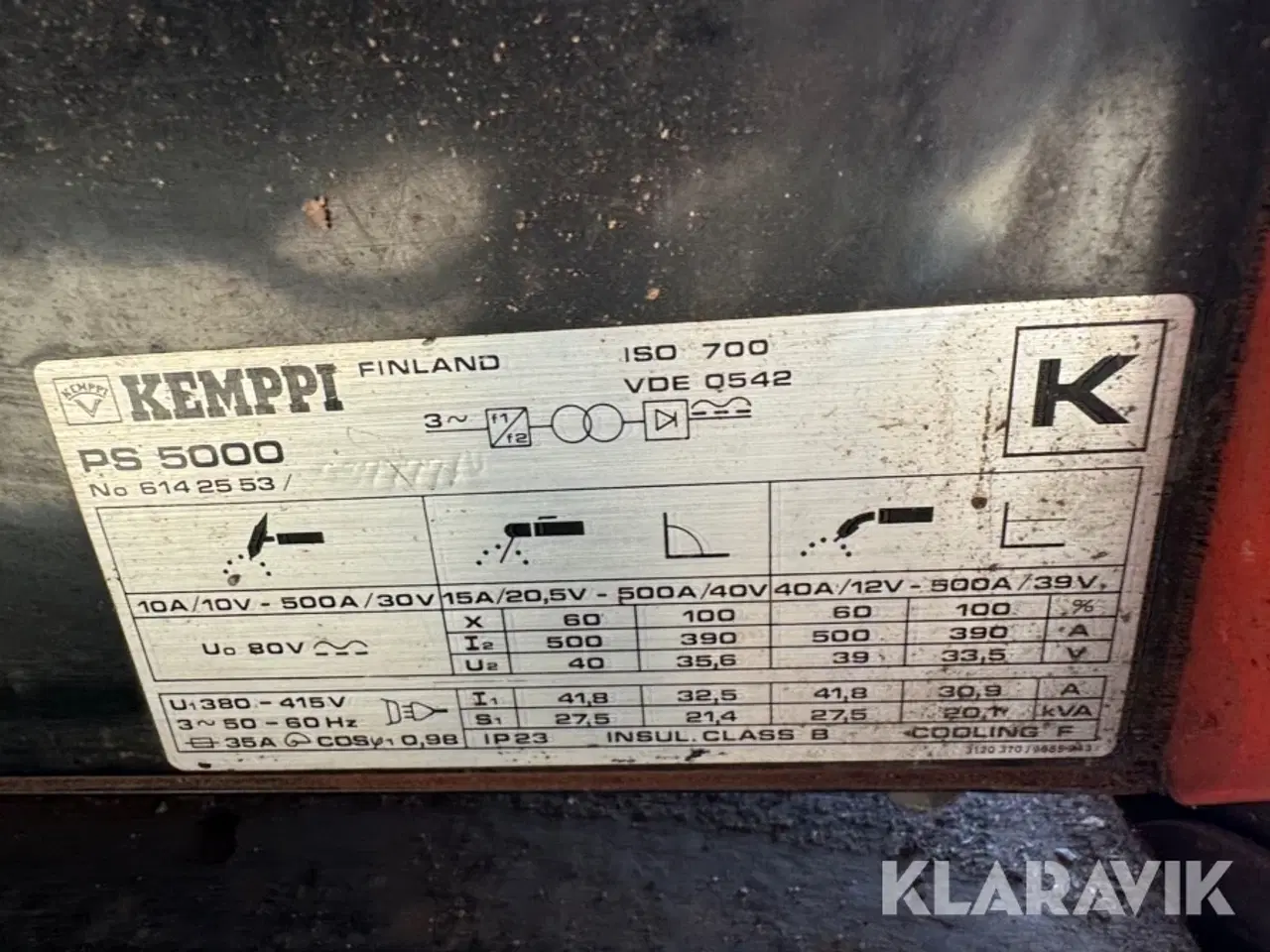 Billede 10 - Svejsemaskine KEMPPI PS5000