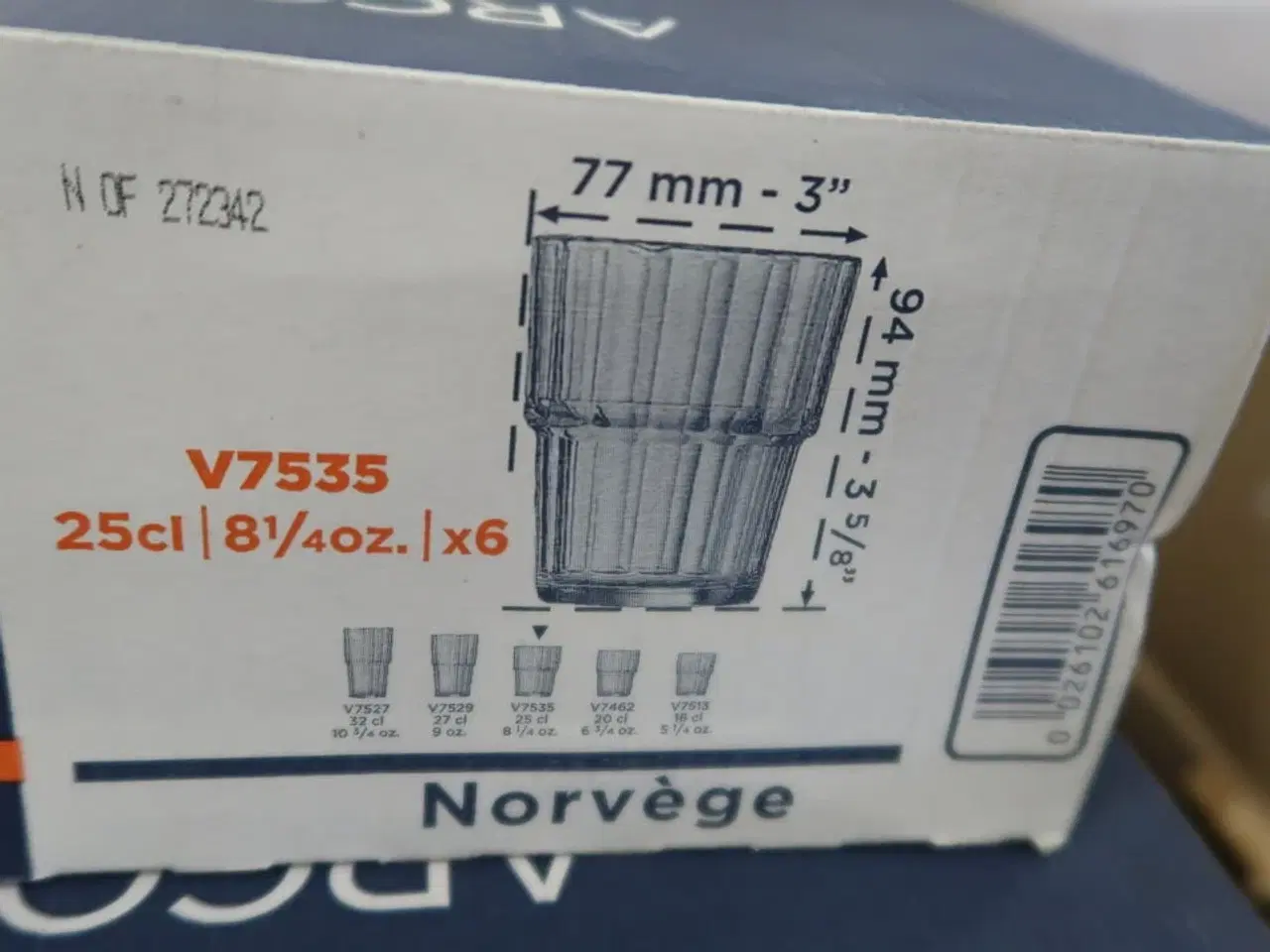 Billede 5 - Div. Glas  ARCOROC Model: Elegance/Norvege