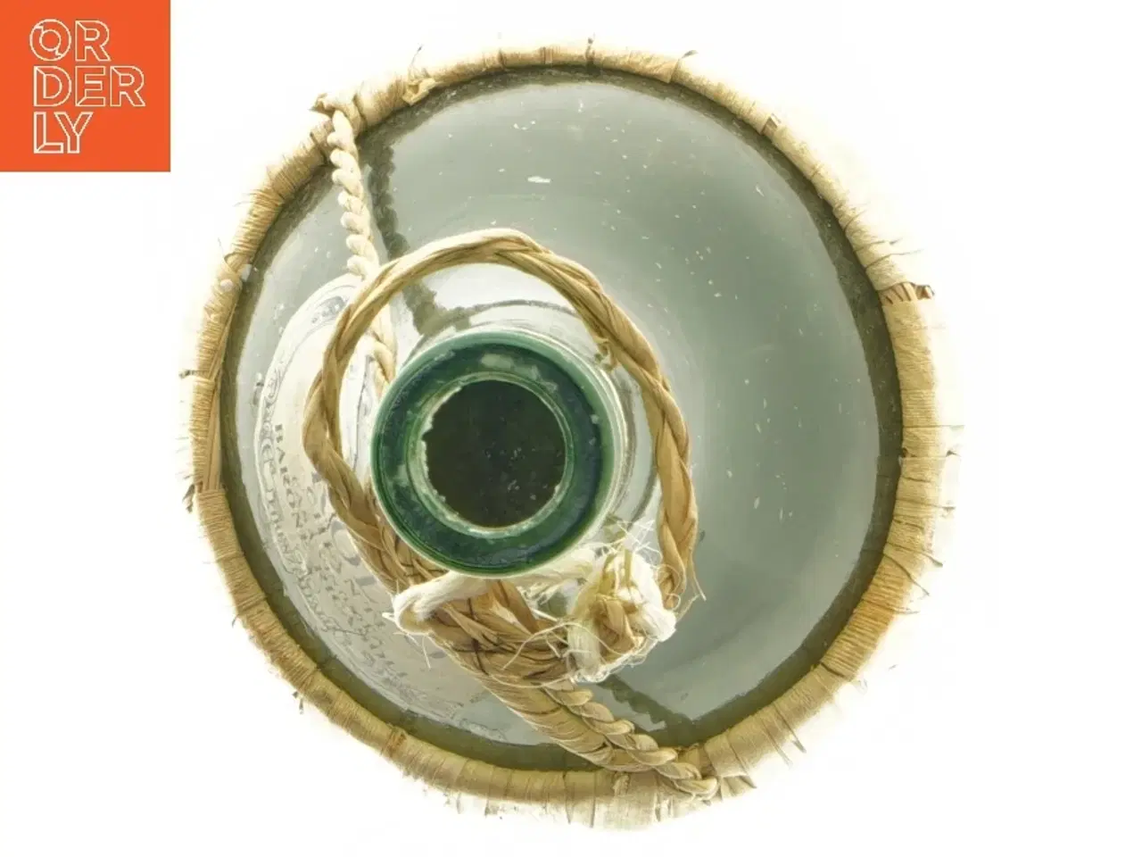 Billede 4 - Ægte Chianti Bast flaskevinflaske (str. 24 cm)