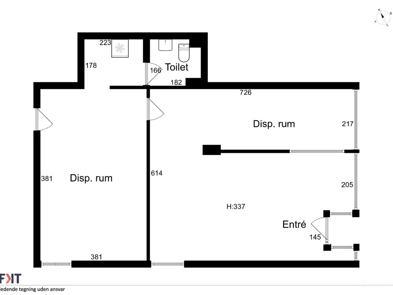 Billede 8 - Fleksibelt butikslejemål i eftertragtet område nær Lindevangsparken - fritaget for moms.