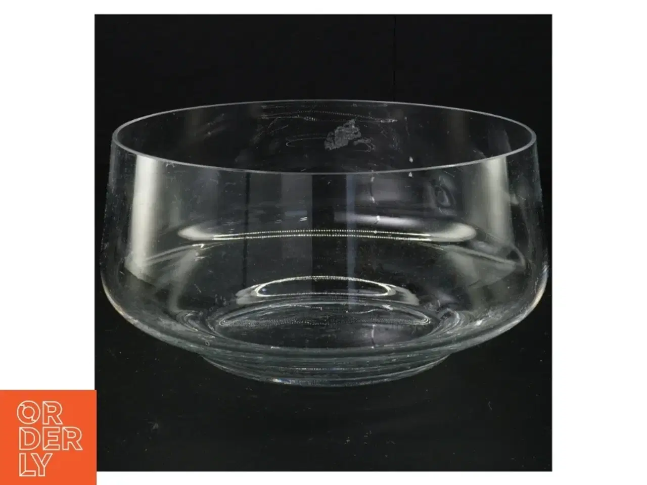 Billede 1 - Glas skål (str. 19 x 10 cm)
