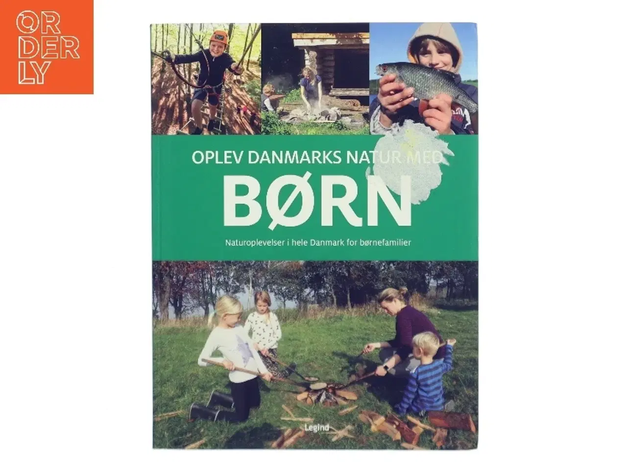 Billede 1 - Oplev Danmarks natur med børn : naturoplevelser i hele Danmark for børnefamilier af Troels Gollander (Bog)
