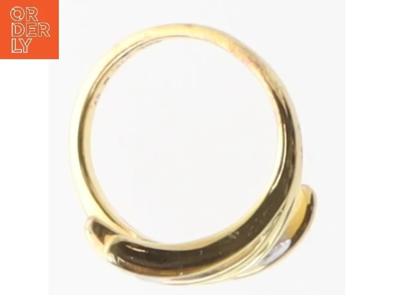 Billede 3 - Guldring med sten fra Christina (str. 57 mm)