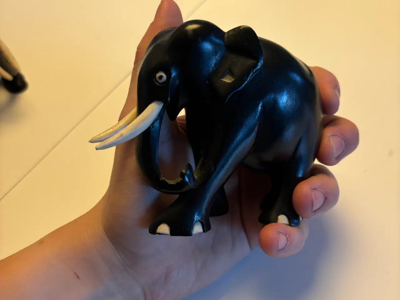 Billede 4 - Elefant træ figurer