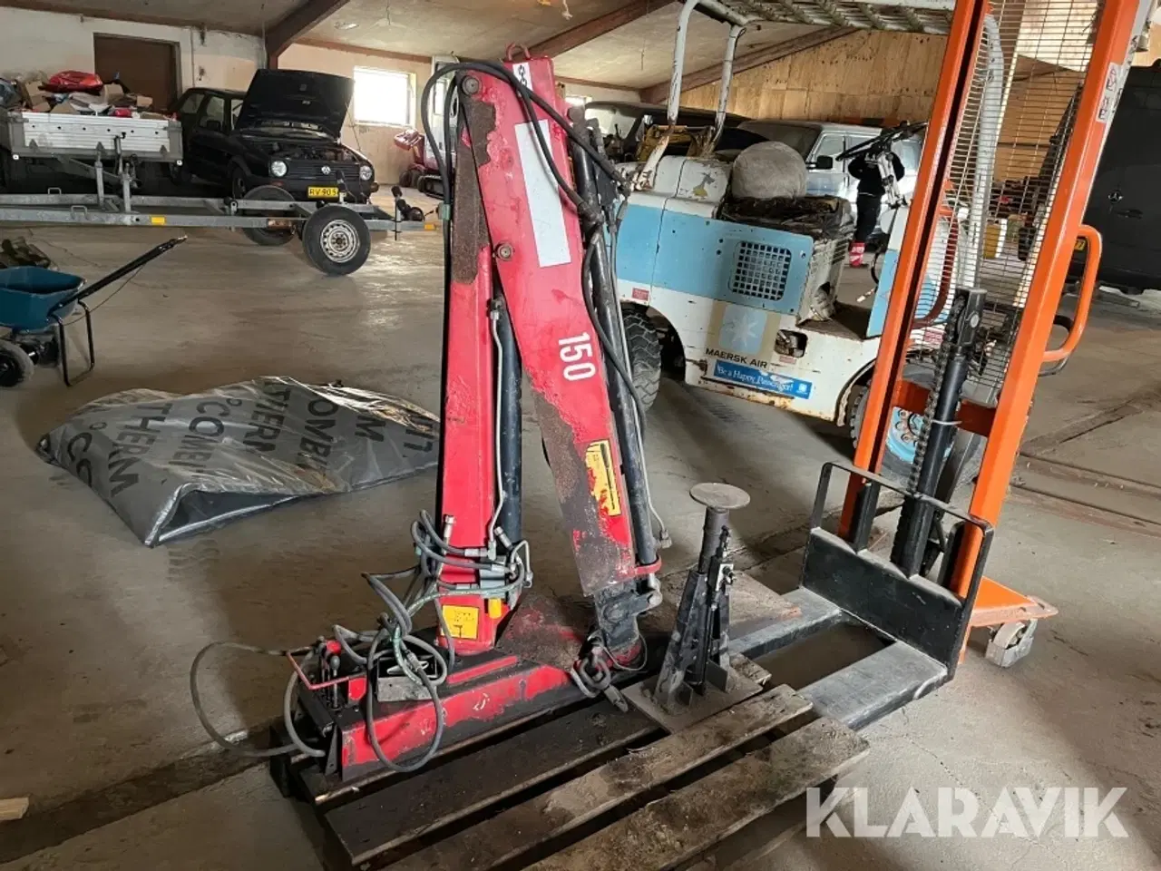 Billede 3 - Kran HMF 152T2P