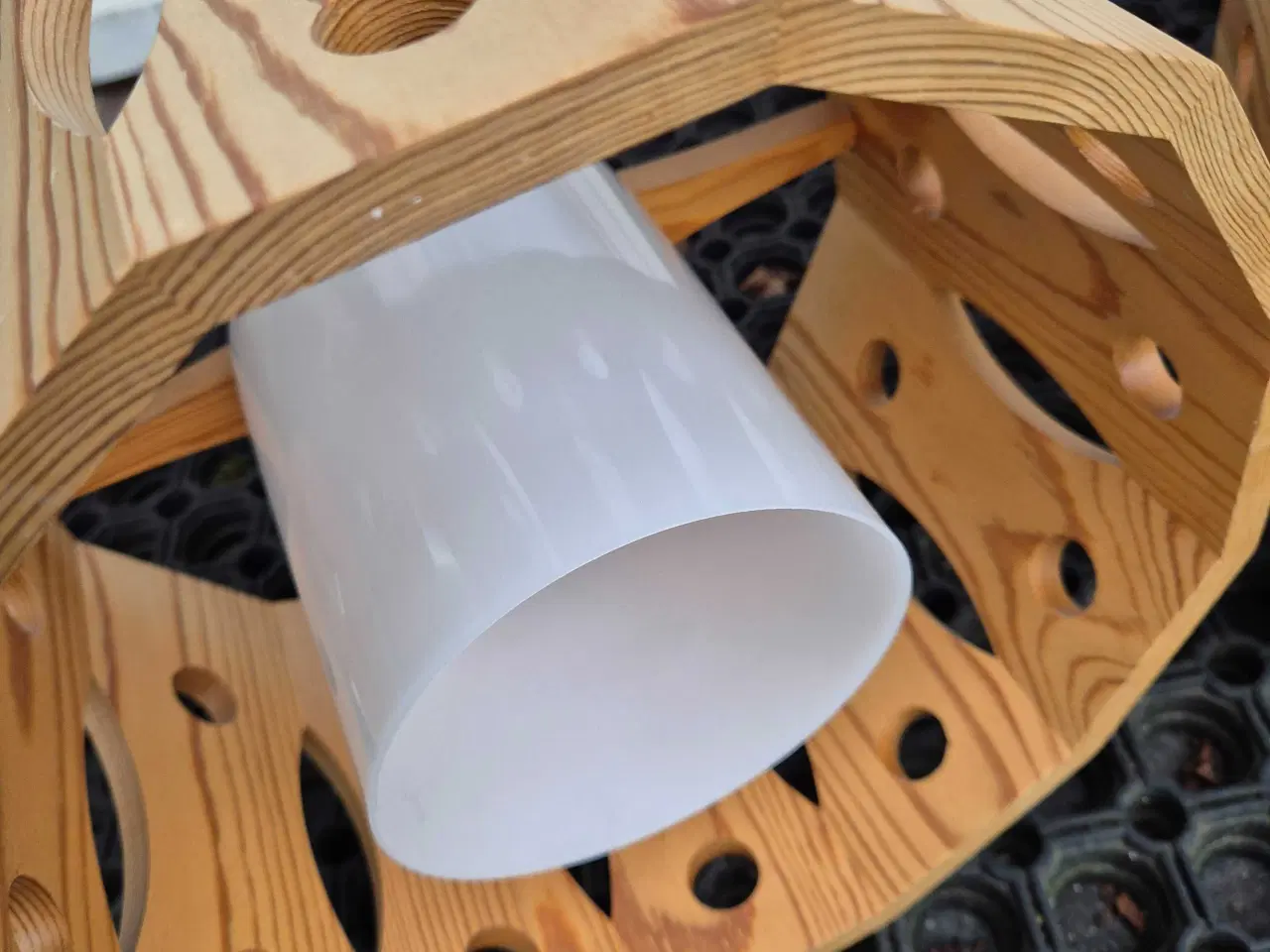 Billede 20 - Sjældne svenske retrolamper i fyrretræ 