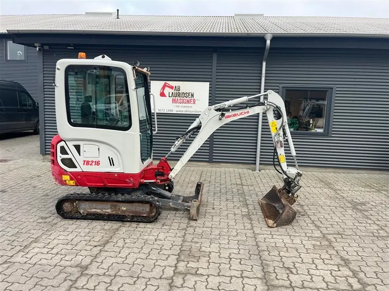 Billede 1 - Takeuchi TB216 Tiltman med hydraulisk fæste.