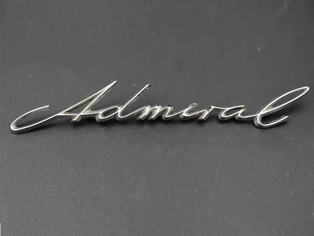 Billede 1 - Opel Admiral A navneskilt/emblem (1960'erne)