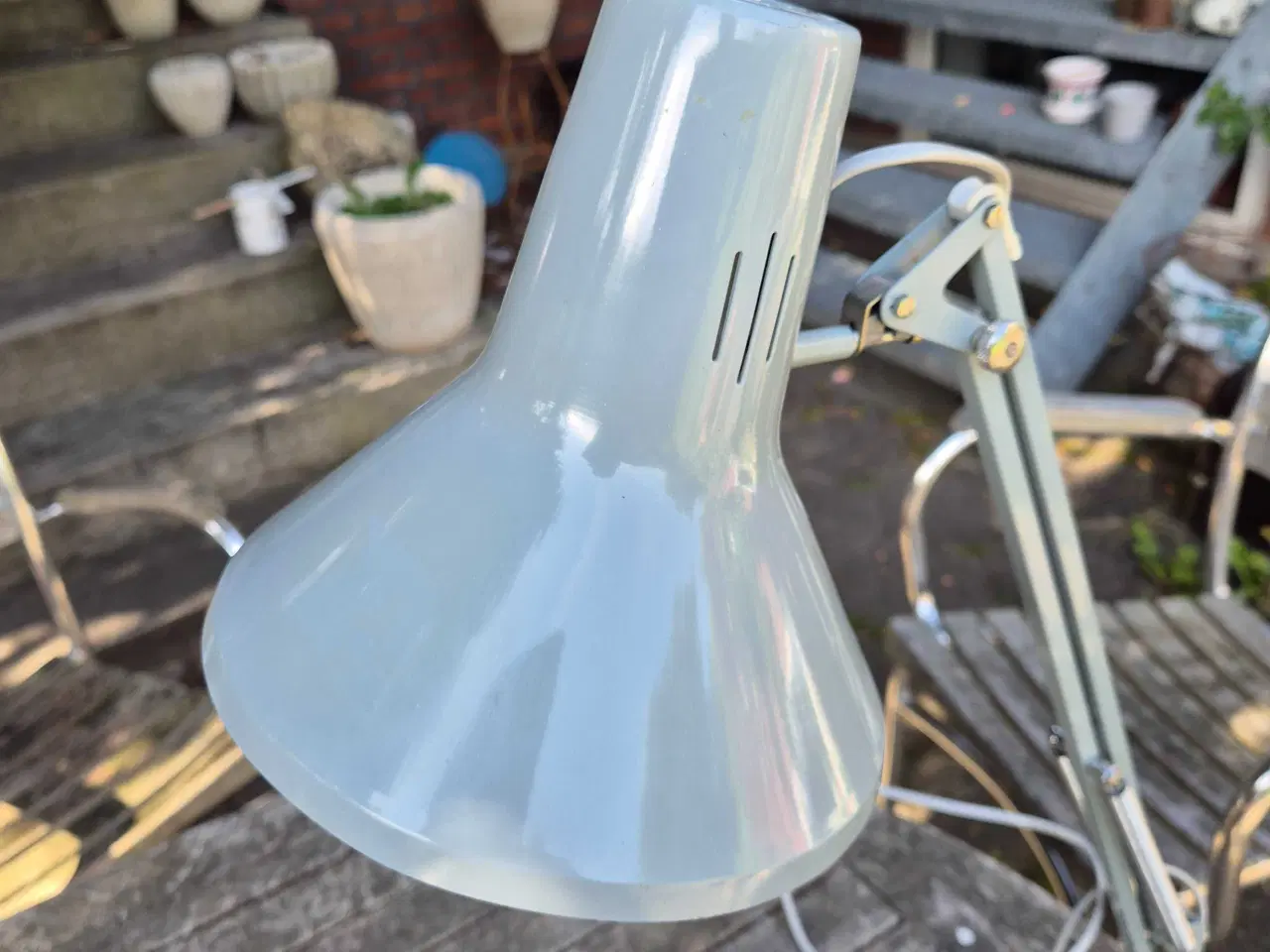 Billede 2 - Grå Luxo arkitektlampe til væg