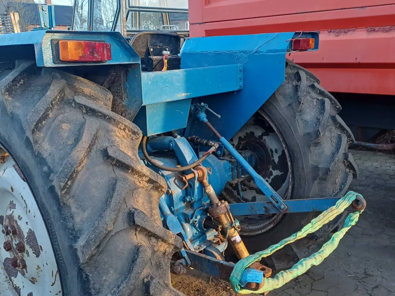 Billede 4 - Traktor med frontlæsser 