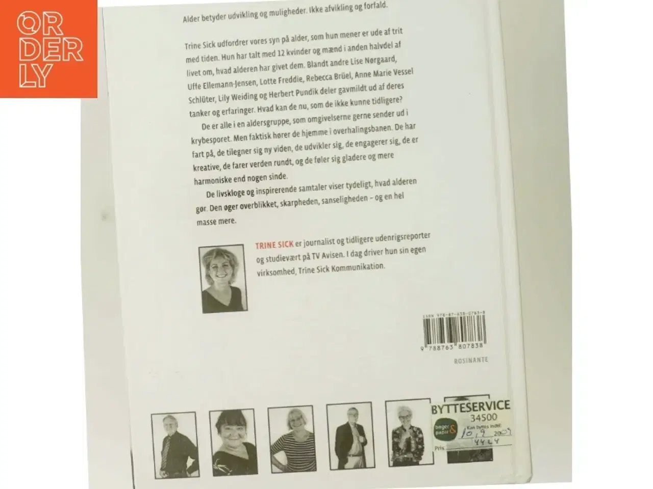Billede 3 - Uden alder : personlige samtaler om livslyst af Trine Sick (Bog)