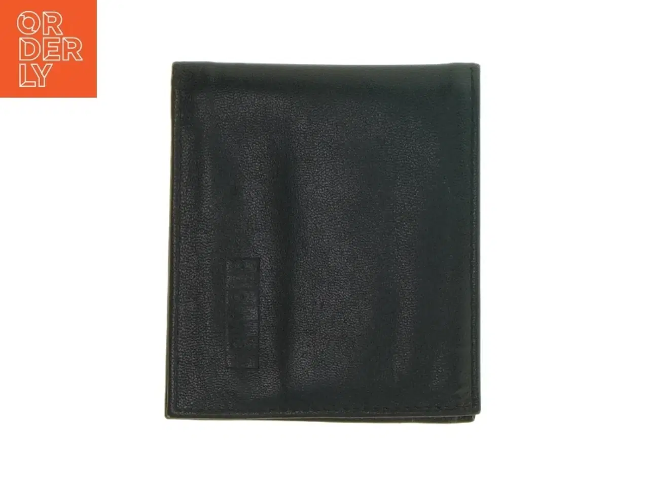 Billede 4 - Sort læderpung (str. 12 x 10 cm)