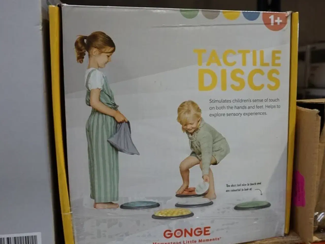 Billede 2 - Gonge Tactile Discs, Sæt