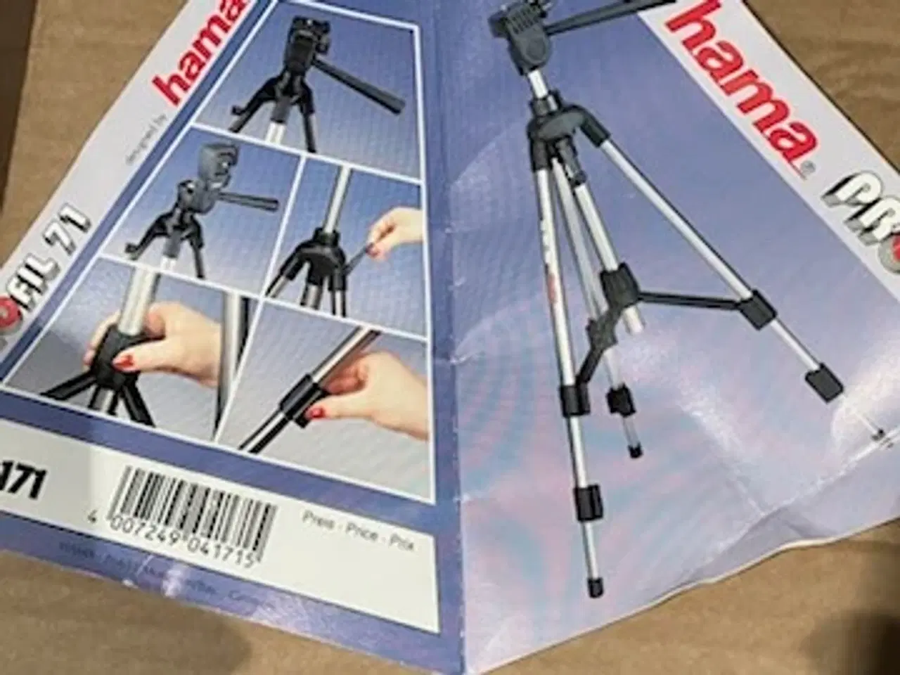 Billede 3 - Hama fotostativ Profil 71, - aldrig brugt