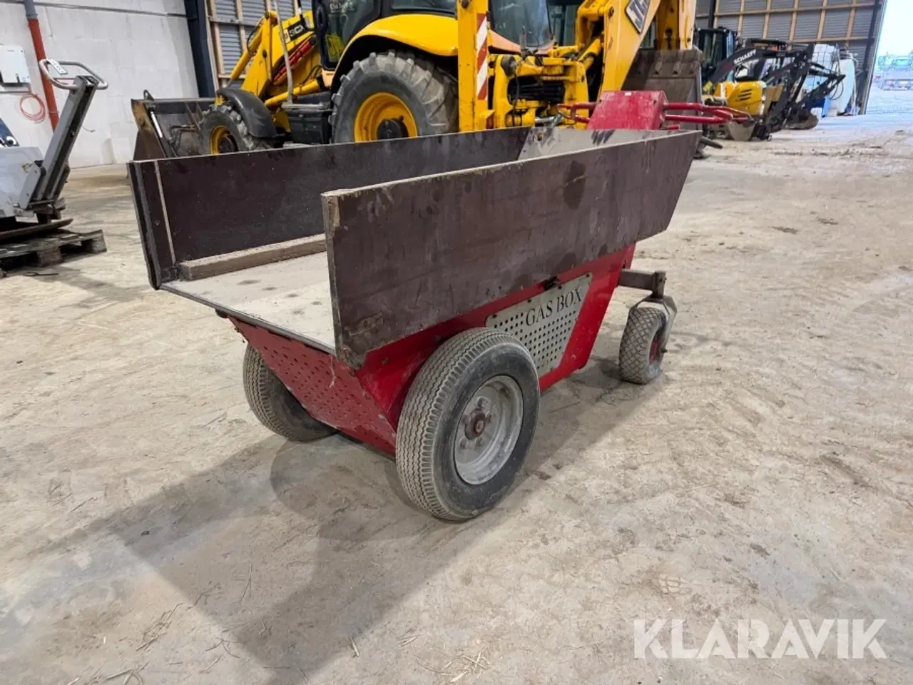 Billede 1 - Kirkegårdsvogn 2m Group Gas box