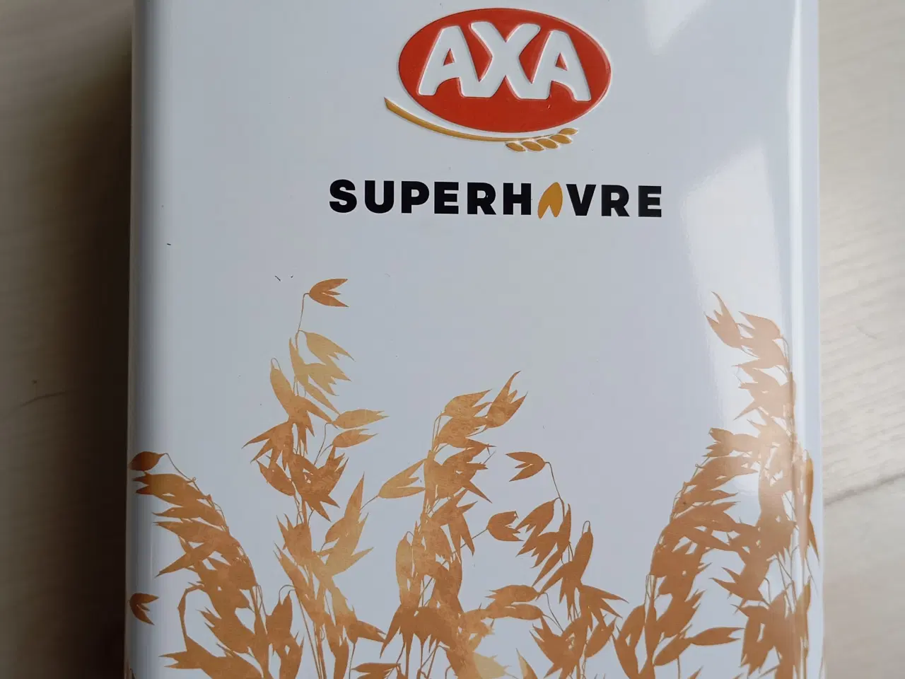 Billede 9 - Dåse med låg. AXA Superhavre