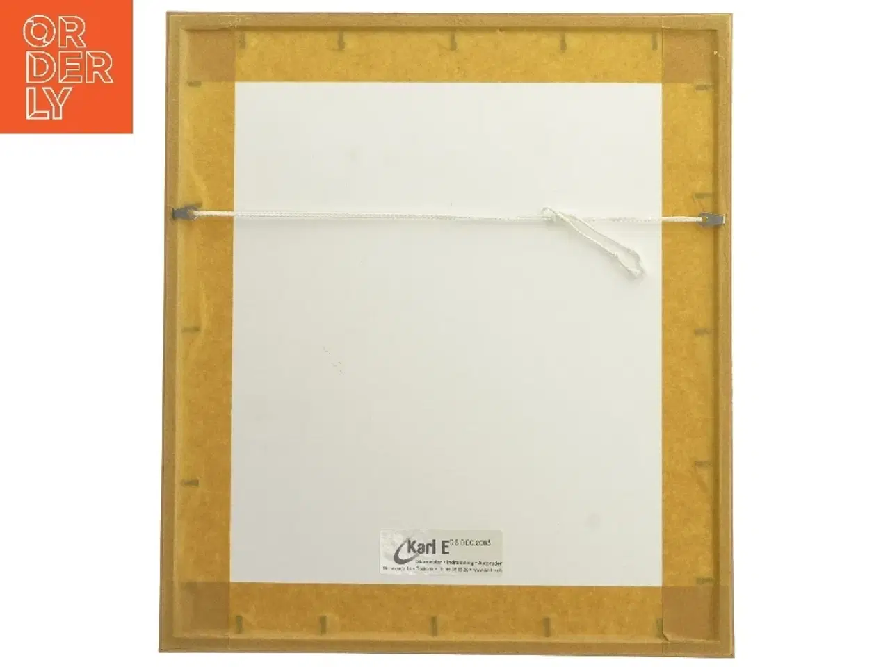 Billede 2 - Indrammet kunstværk (str. 37x33 cm)