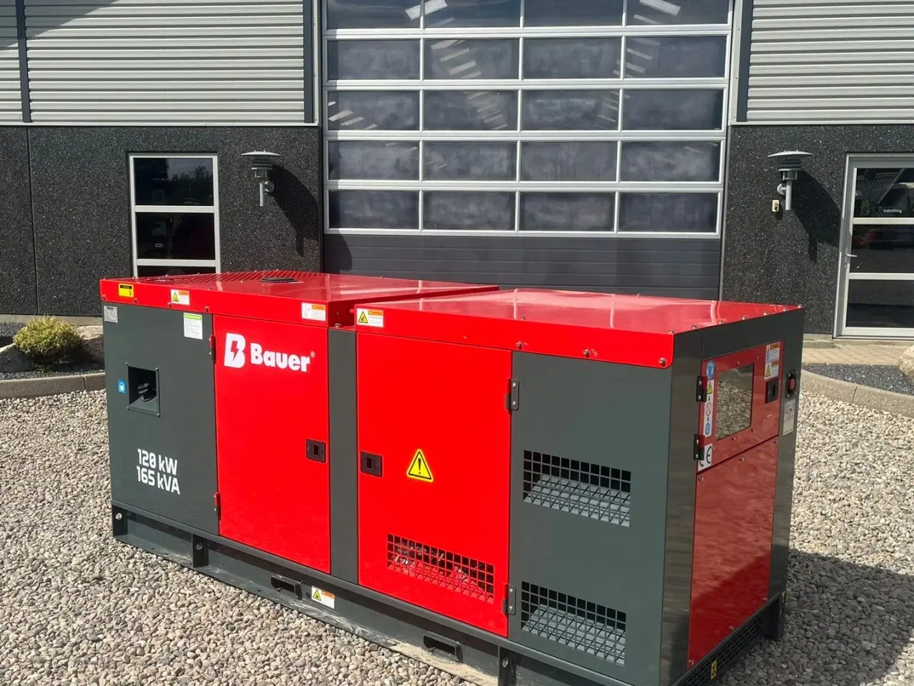 Billede 12 - Bauer GFS-120 ATS, 120 kW/150 kVA Fabriksny generator