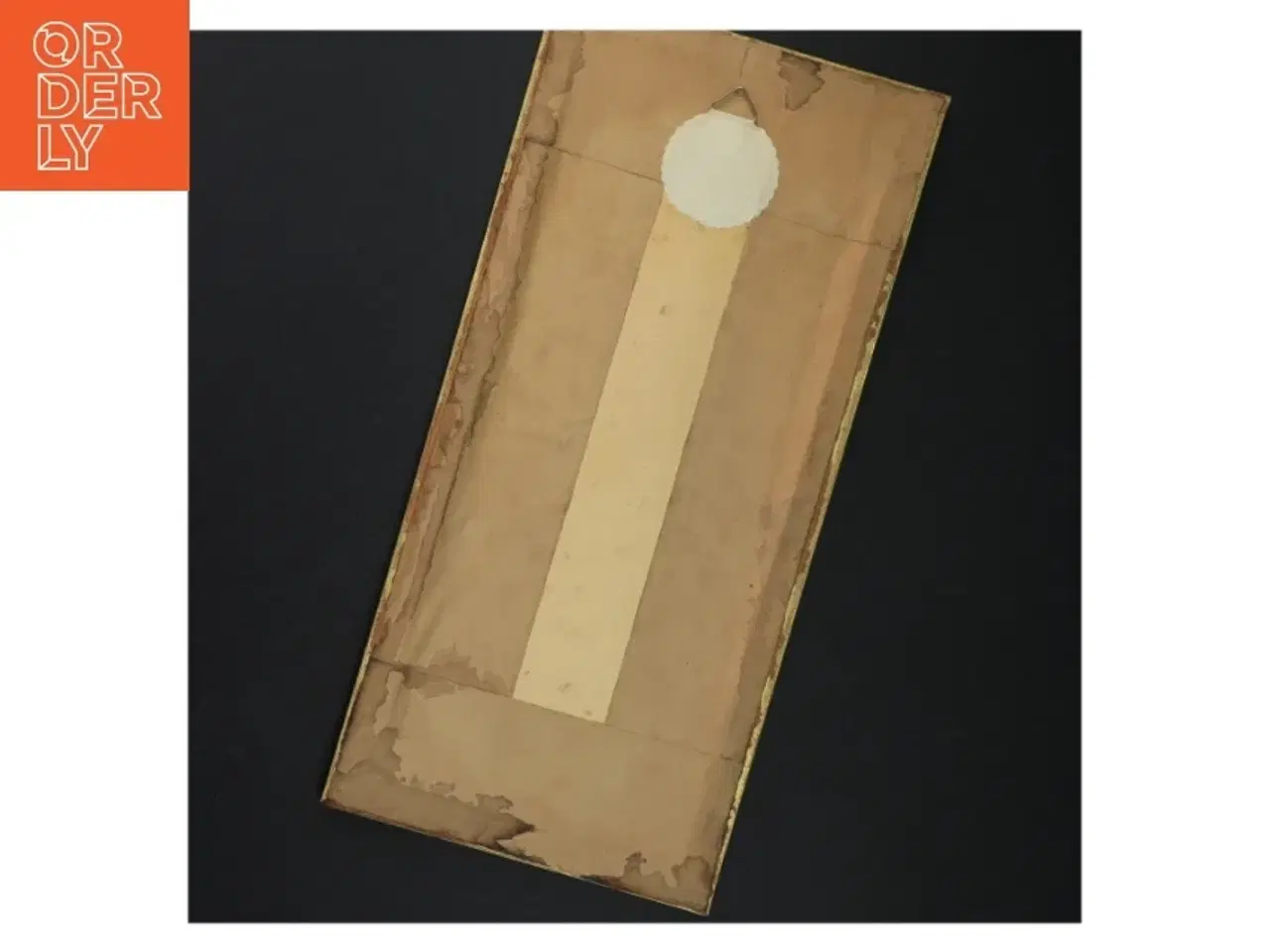 Billede 4 - Indrammet vintagebillede (str. 33 x 16 cm)