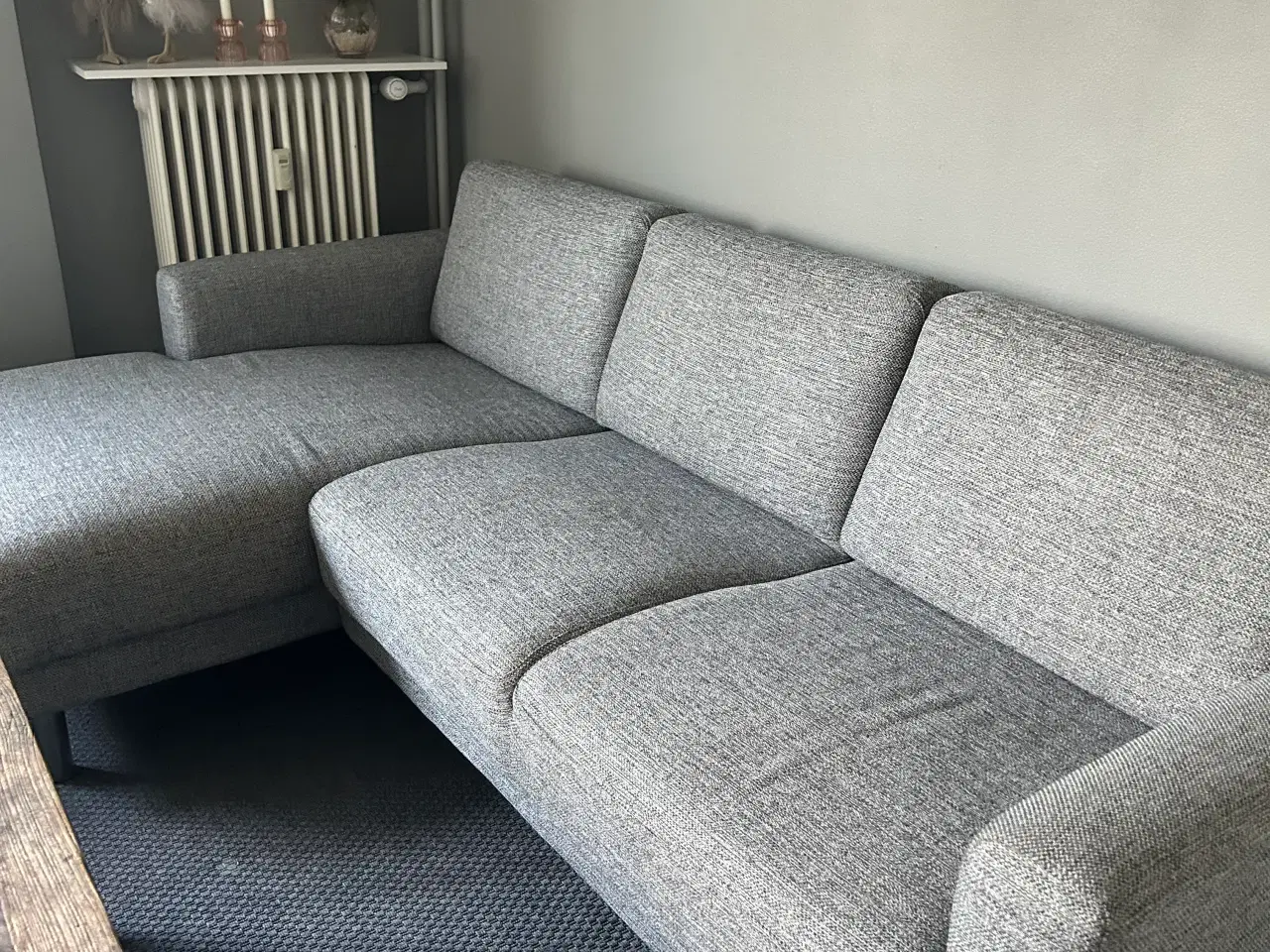 Billede 1 - Sofa med chaiselongsofa