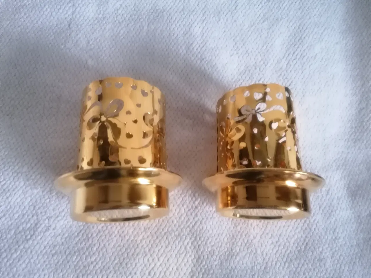 Billede 2 - Georg Jensen, 2009 Engel lysestage forgyldt