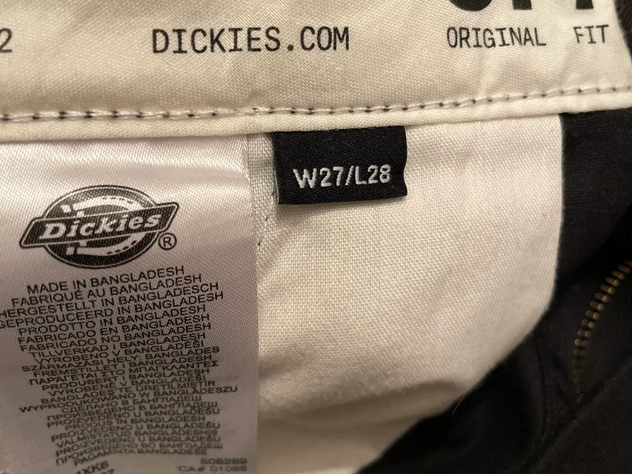 Billede 2 - dickies bukser w27/L28 brugt få gange