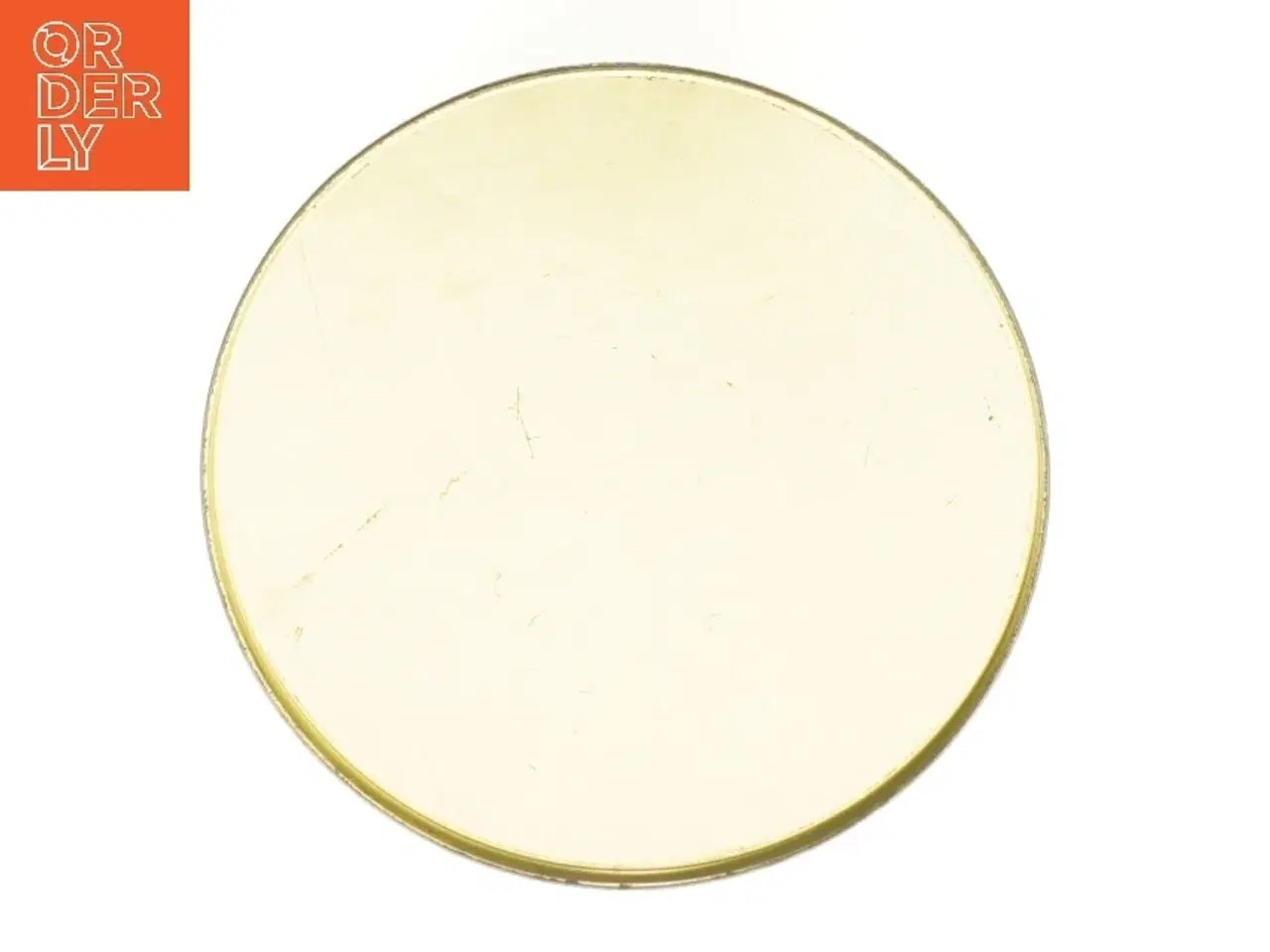 Billede 3 - Rund metaldåse med låg (str. Ø 11,5 cm længde 15 cm)