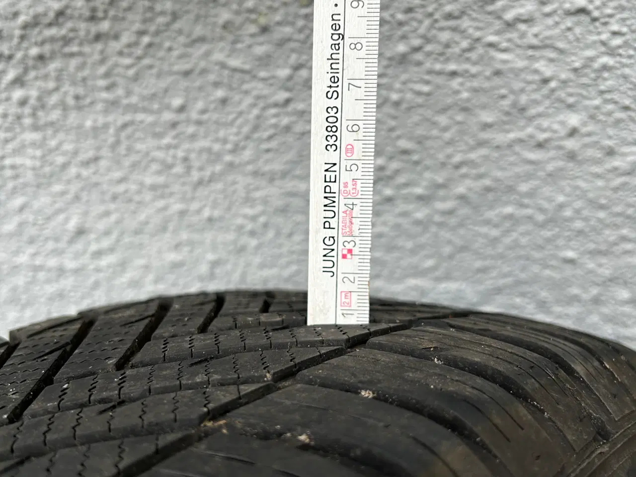 Billede 1 - Alu-fælge med helårsdæk