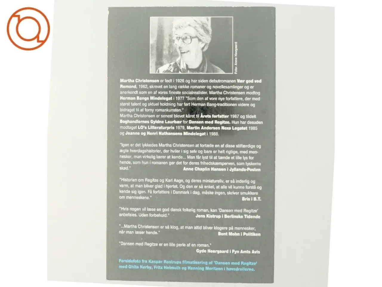 Billede 3 - Dansen med Regitze af Martha Christensen (Bog)